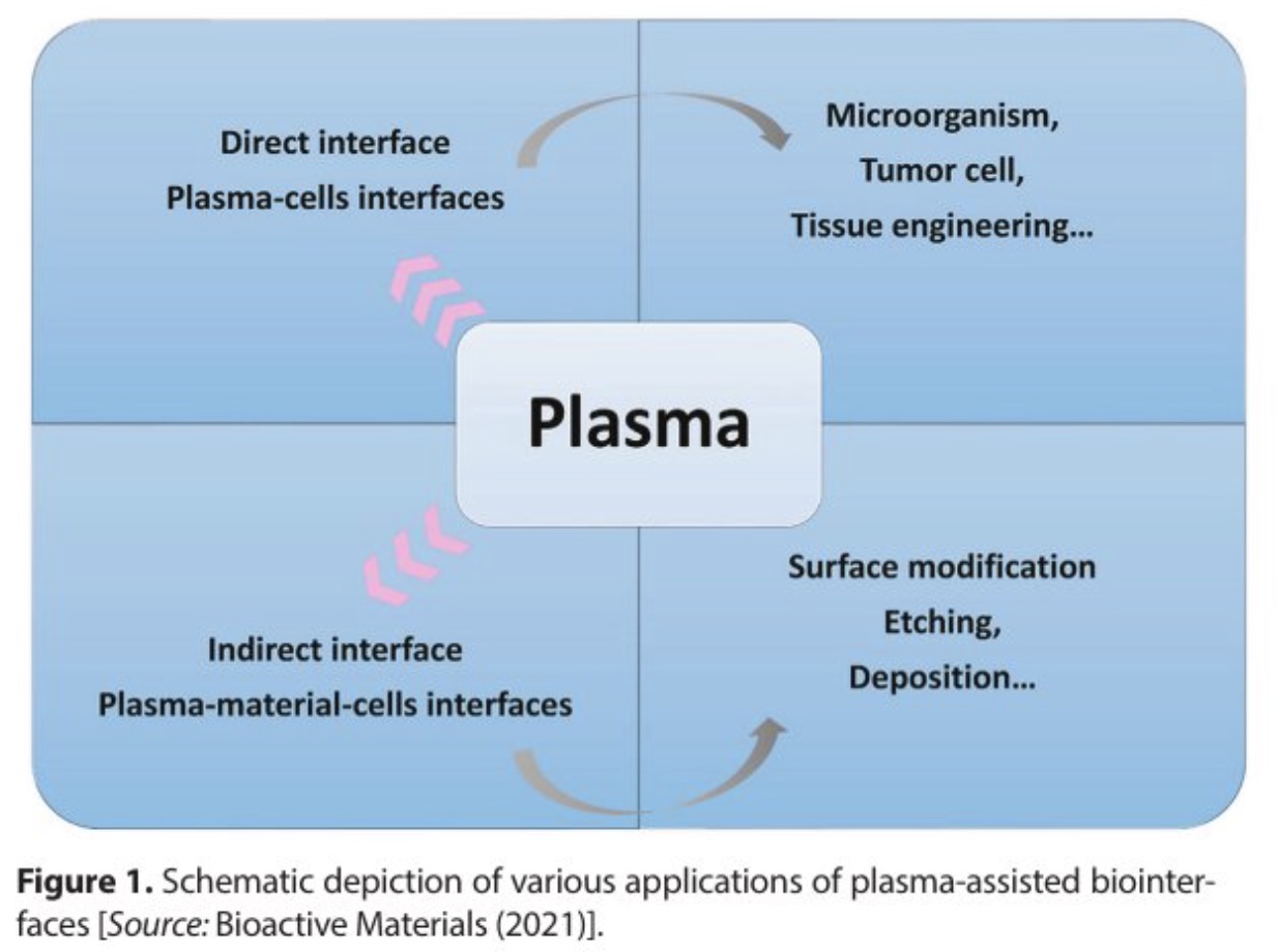 Plasma-Assisted Creation of Bioactive Surfaces and Interfaces for Clinical Applications 